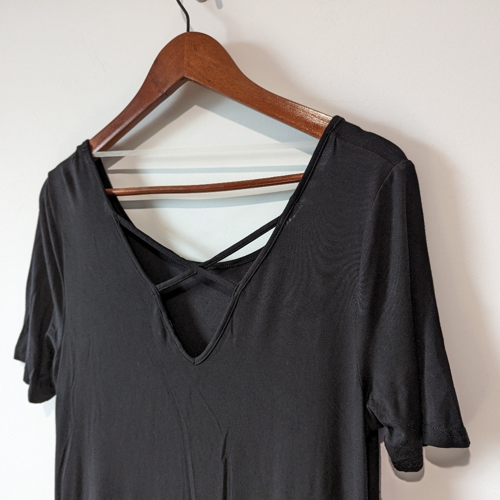Reitmans Black Reversible Dress